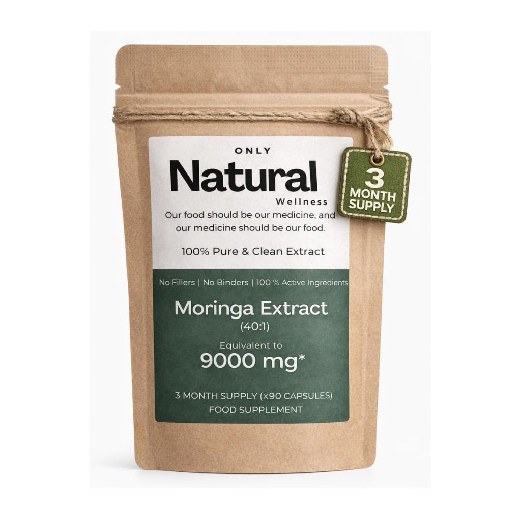 Moringa Extract Capsules – 90 Days Supply | One a Day Formula – 3 Months Supply